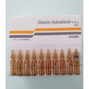 Efedri̇n Hi̇droklorür Osel 100 Ampul 50 Mg