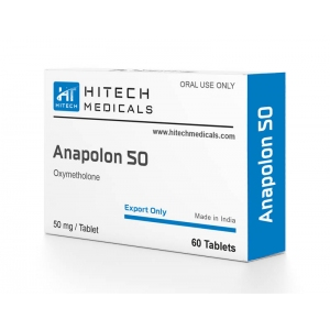 Hitech Medicals  Anapolon 50 mg 50 Tablet